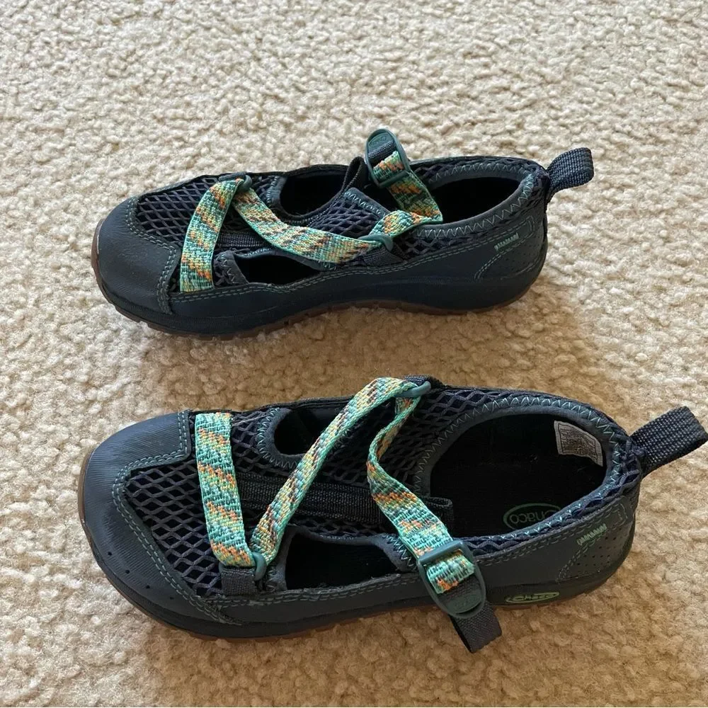 Chaco Odyssey Eclipse Kids Shoes Size 1 Water Shoes Hiking Play Sandals